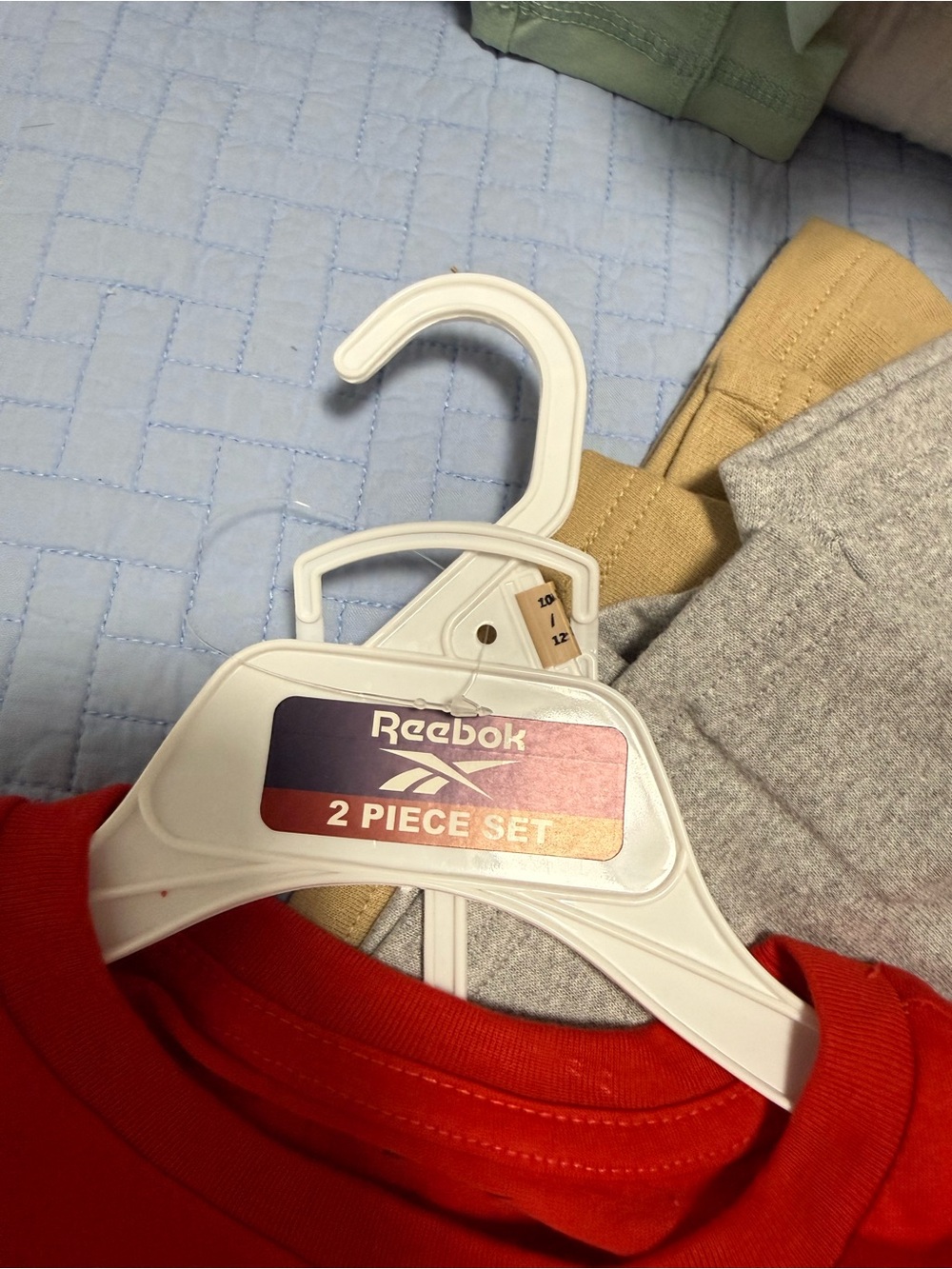 Reebok Red 2-Piece Set - Bright Red Top